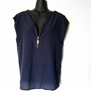 Michael Kors Navy Blue Shirt.